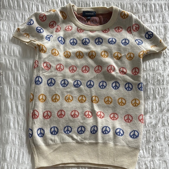 Modcloth Tops - Modcloth Red and Blue Short Sleeve Tee
